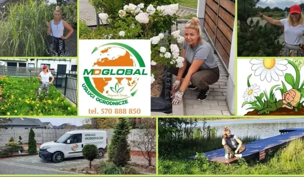Zaprojektowany i zadbany ogród Md Global